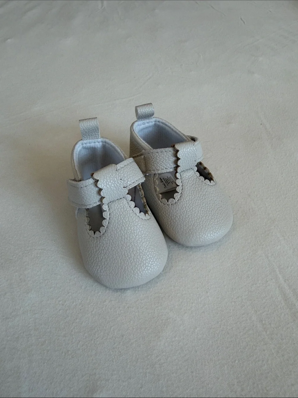 Baby Classic White Baby Mary Janes - Soft Leather Kids Shoes Size 2